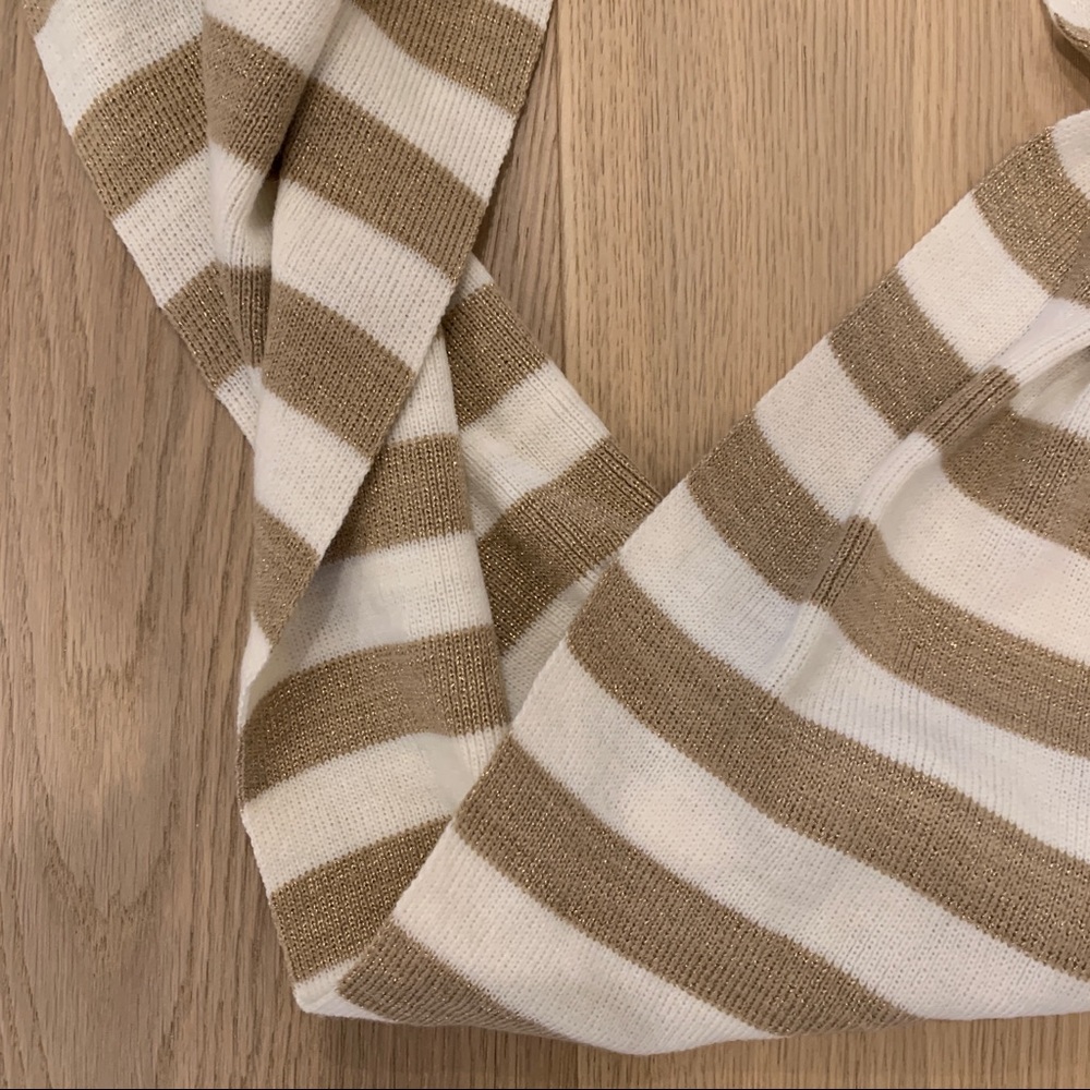 3/$25 Striped Knit Infinity Scarf - Picture 2 of 4